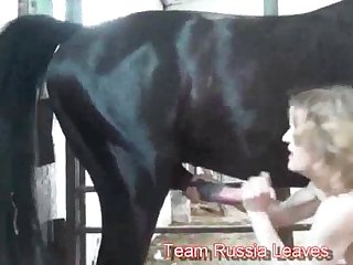 Nadya And Katya Have Active Sex With Stallion 2